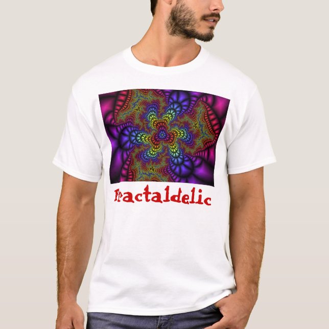 Fractaldelic T-shirt (Framsida)