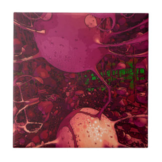 Fractaldjungel Kakelplatta