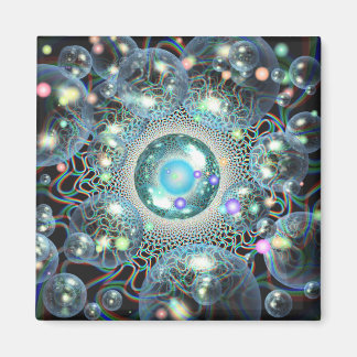 "fractaler&bubblor&orbs~Oh My!" Magnet