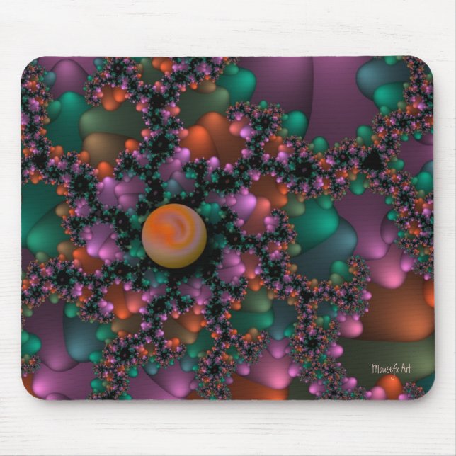 Fractaler Mousepad (Mars) Musmatta (Framsidan)