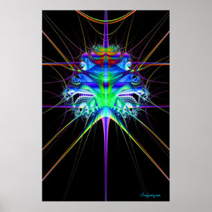 Fractalflykt Poster