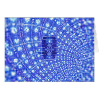 Fractalfödelse Hälsningskort