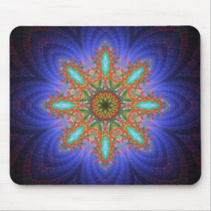 Fractalgeometrikonster Mousepad Musmatta