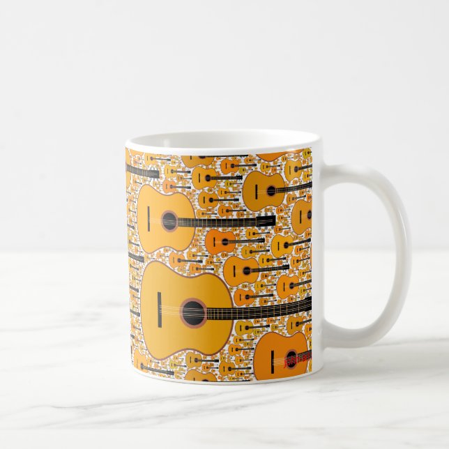 fractalgitarrer kaffemugg (Höger)