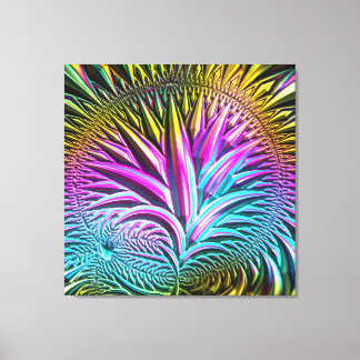 Fractalglas 5 canvastryck