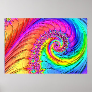 Fractalglas 6 Poster
