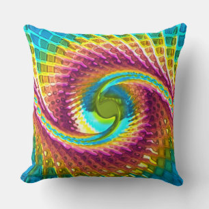 Fractalglas 7 Pillor Kudde