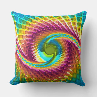Fractalglas 7 Pillor Kudde