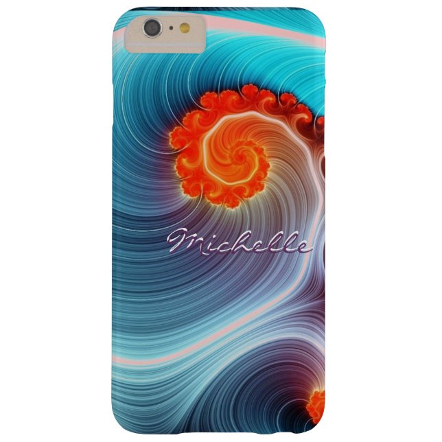 Fractalhav vinkar plusfodral för iPhone 6 Case-Mate iPhone Skal (Baksidan)