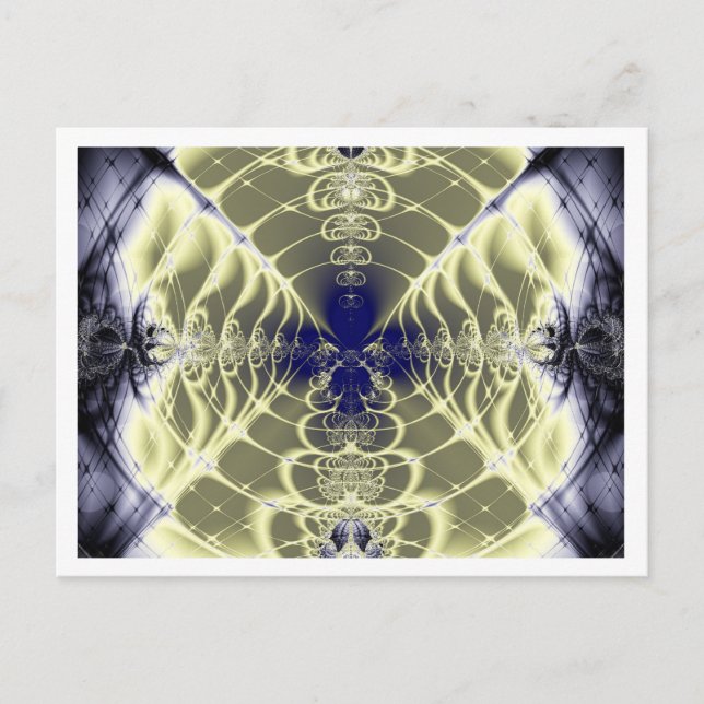 Fractalintagenvykort Vykort (Framsida)