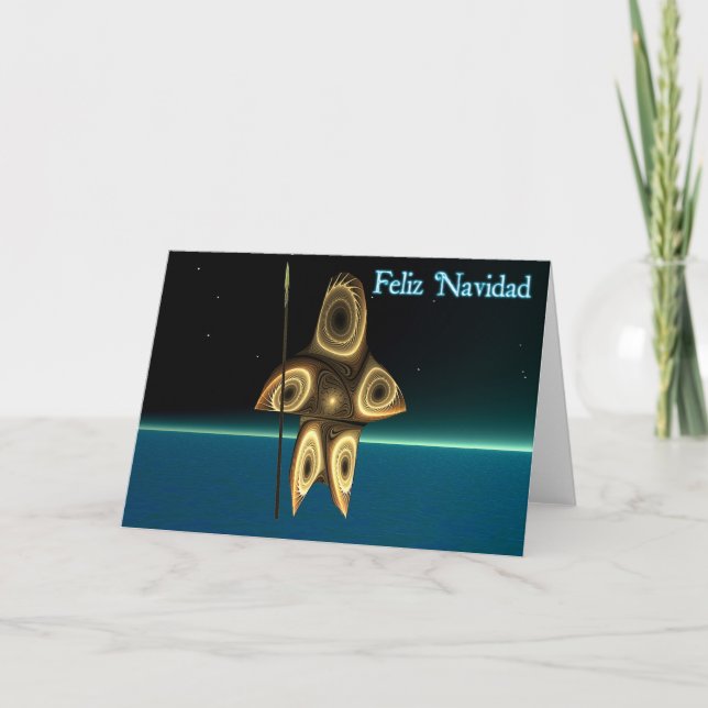 FractalInuitjägare Helgkort (Framsida)