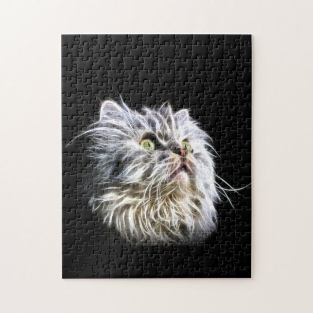 Fractalius Persian Cat Pussel (Vertikal)