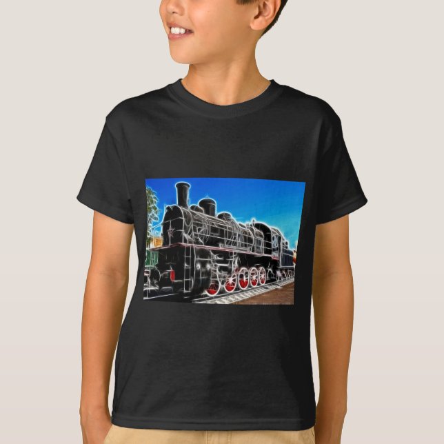 Fractalius tåg tee (Framsida)