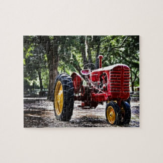 Fractalius traktor pussel