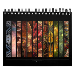 Fractalkonst av Liz Molnar Kalender