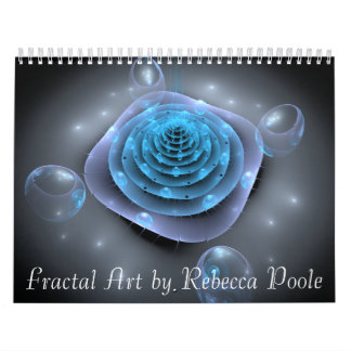 Fractalkonst av Rebecca Poole Kalender