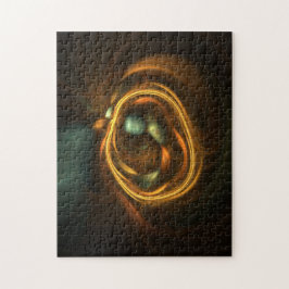 Fractalkonstfågelbo Pussel