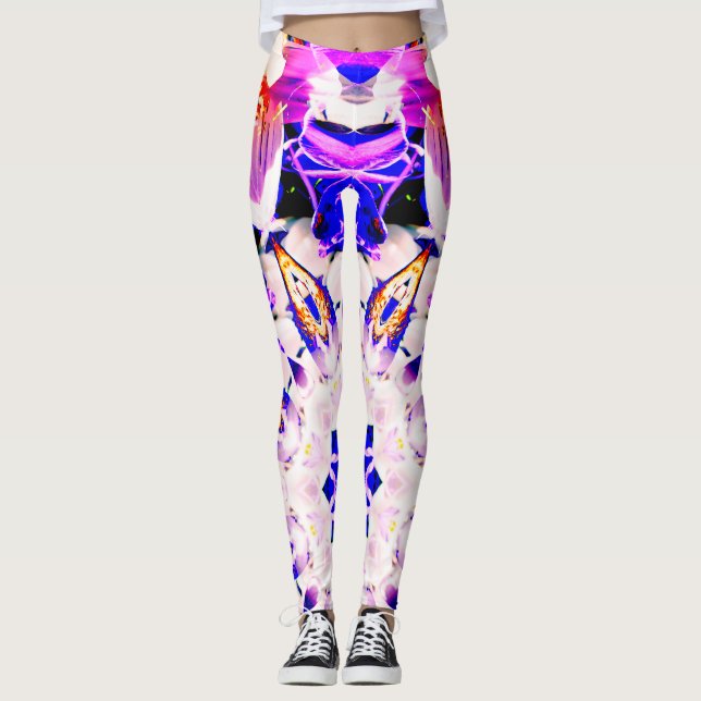 FractalMandala Leggings (Framsida)