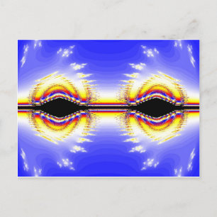 Fractalögon Vykort