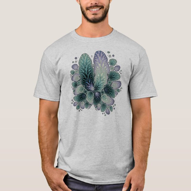 FractalPetals T-shirt (Framsida)