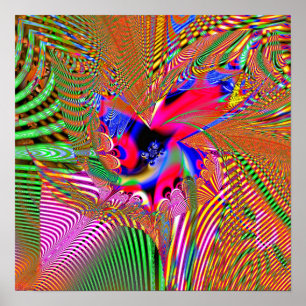 Fractalprojektion 1.7d1 poster