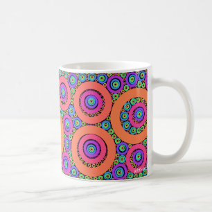 fractalringar kaffemugg