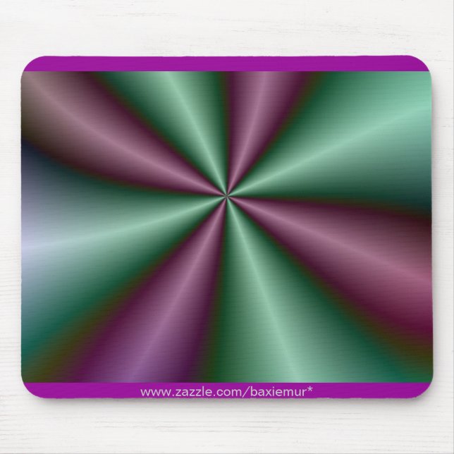 Fractalroligt 8 musmatta (Framsidan)