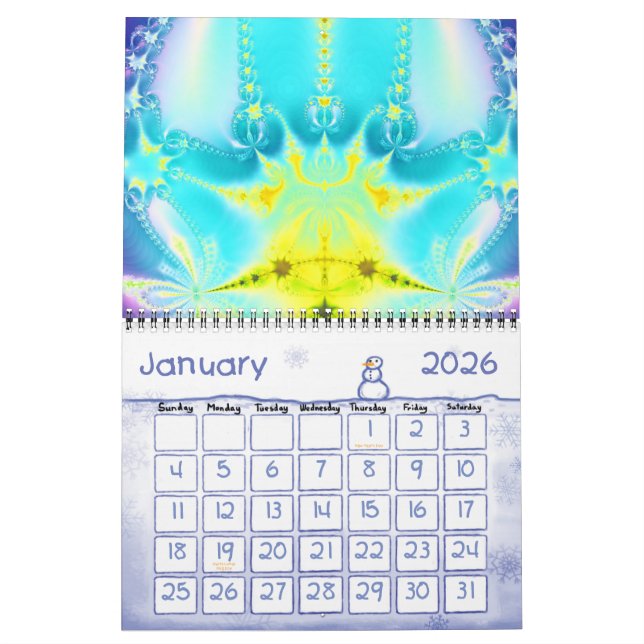 Fractals 2011-2012 kalender (Jan 2026)