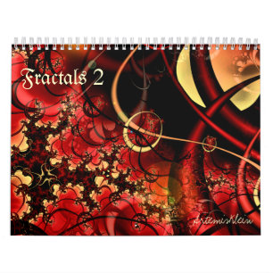 Fractals 2, kalender för 12 månad