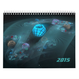 Fractals för 2015 v1 kalender