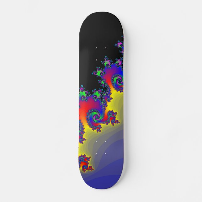 Fractal's Kant: Anpassningsbar Skateboard (Framsida)