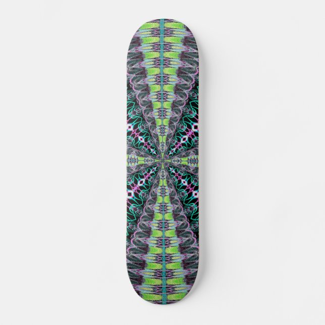 Fractalscope 39 skateboard bräda 19,5 cm (Framsida)