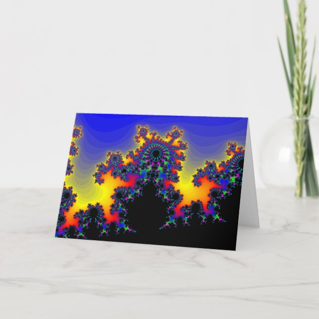 Fractal'sens kant: kort (Framsida)