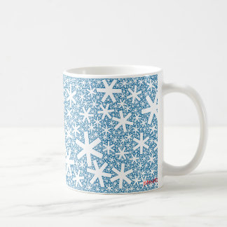 fractalsnöflingor kaffemugg