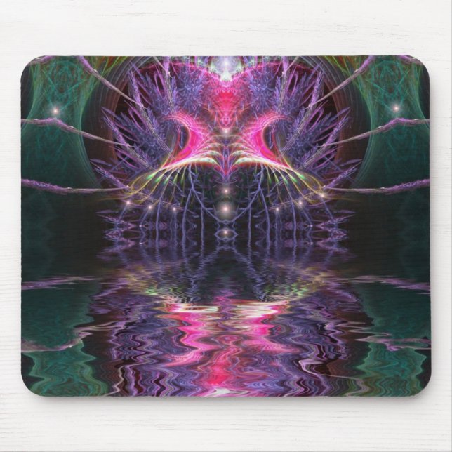 Fractaltempel Mousepad Musmatta (Framsidan)