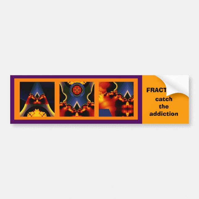 Fractaltriptych Bildekal (Framsidan)