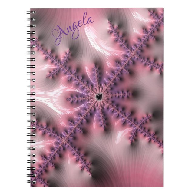 Fractalvätska Anteckningsbok (Framsidan)
