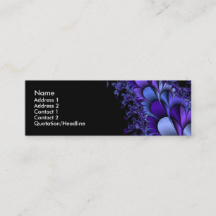 FractalViolet Mini Visitkort