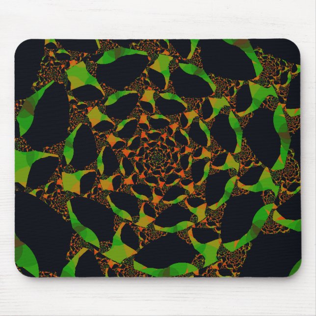 Fractalwebben Mousepad Musmatta (Framsidan)