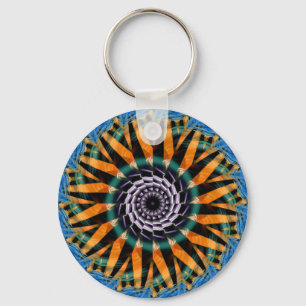Fractidelic 017 Keychain Nyckelring