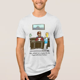 Fractions Manar White Fleck T Shirt