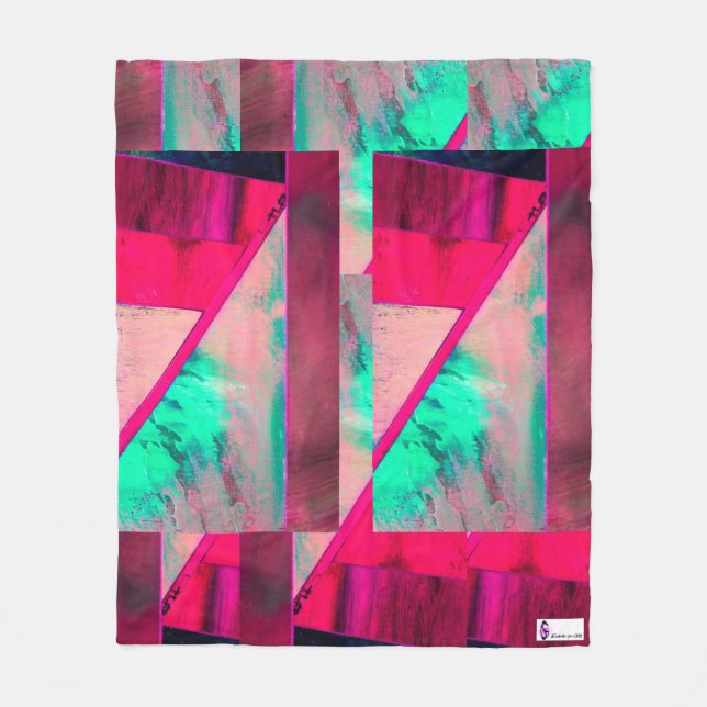 Fracture Fleece Blanket (Framsidan)