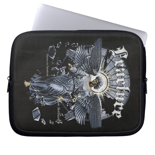 Fracture - Gothic Streetwear Design Laptop Fodral (Framsidan)