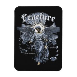 Fracture - Gothic Streetwear Design Magnet