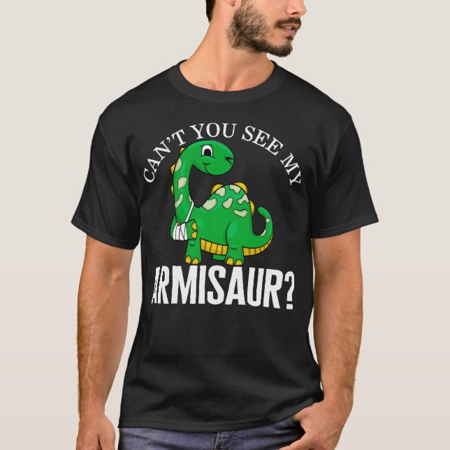 Fracture Recovery Shirt, kan du inte se min T Shirt (Framsida)