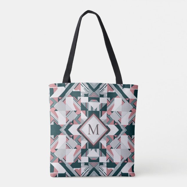 Fractured Harmony Tote Bag Tygkasse (Baksida)