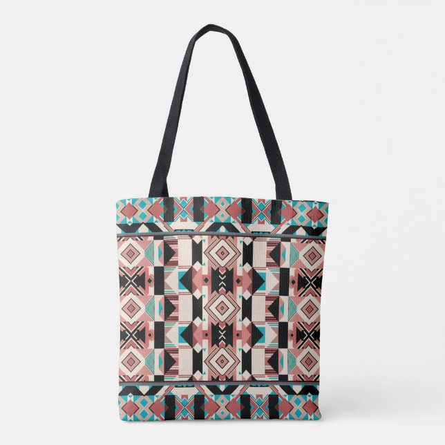 Fractured Harmony Tote Tygkasse (Baksida)