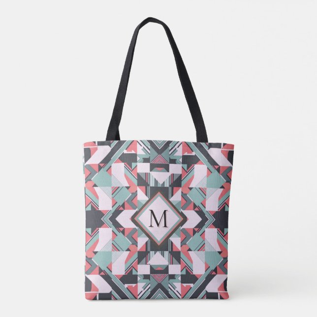 Fractured Harmony Tote Tygkasse (Baksida)