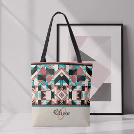 Fractured Harmony Tote Tygkasse
