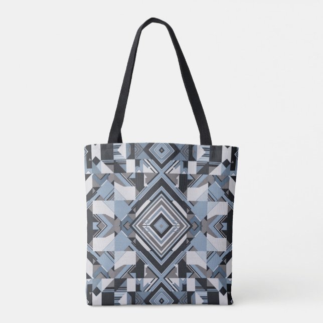Fractured Harmony Tote Tygkasse (Baksida)